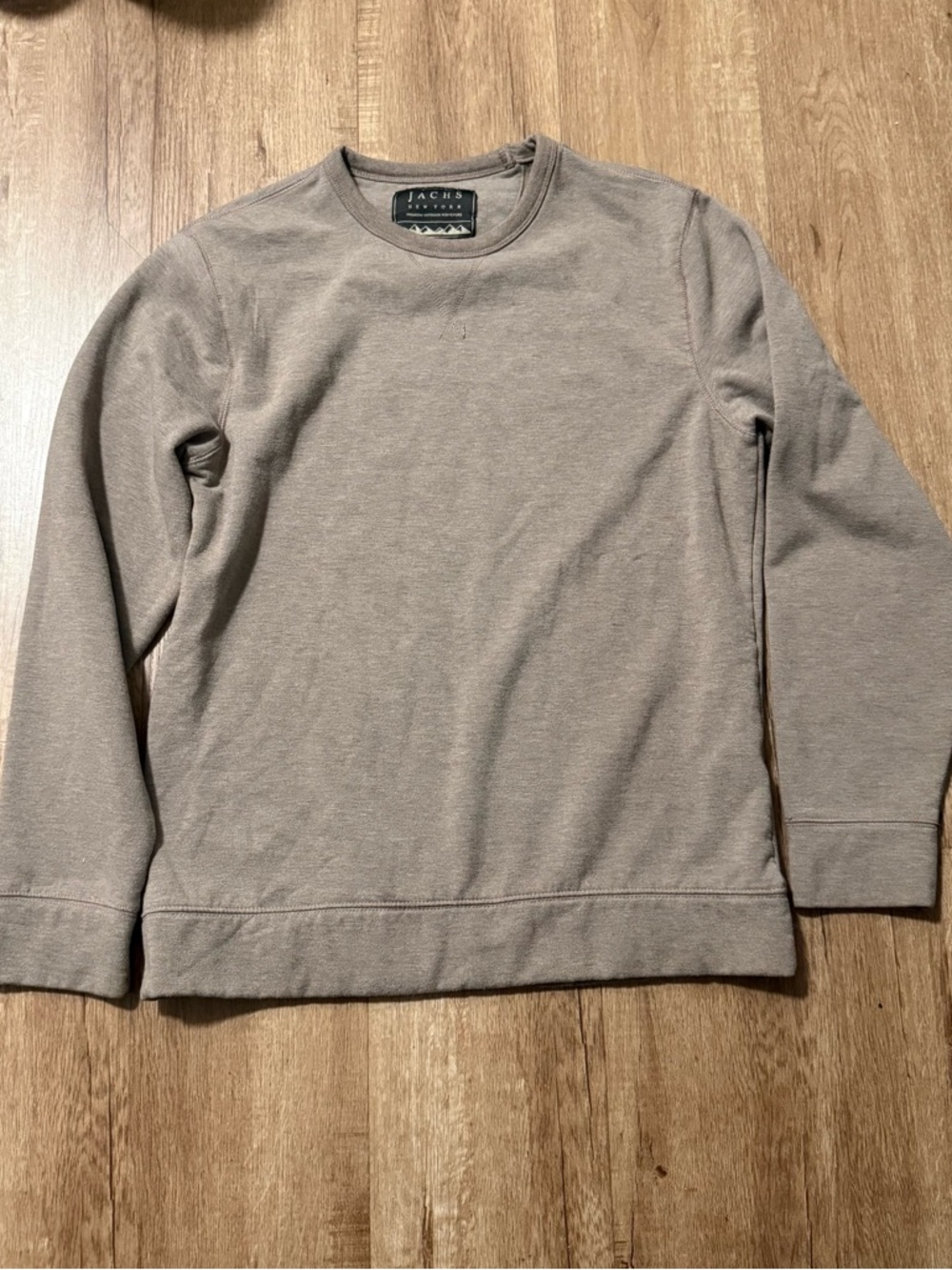 Jachs Men’s Crewneck Sweater in Taupe
